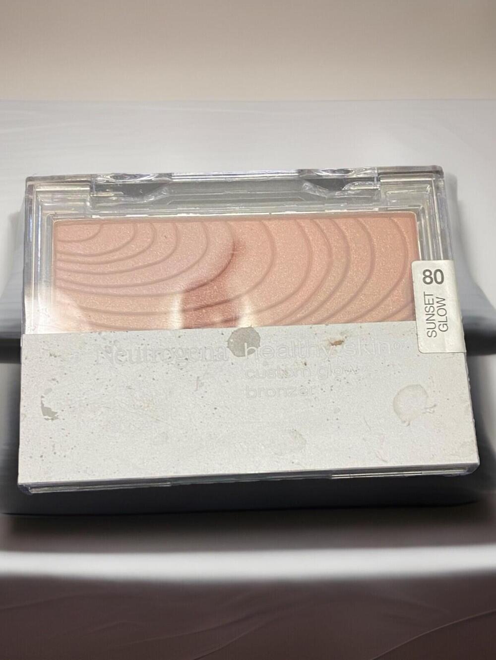 NEW Neutrogena Healthy Skin Sunset Glow 80 Custom Bronzer Discontinued Vibrant